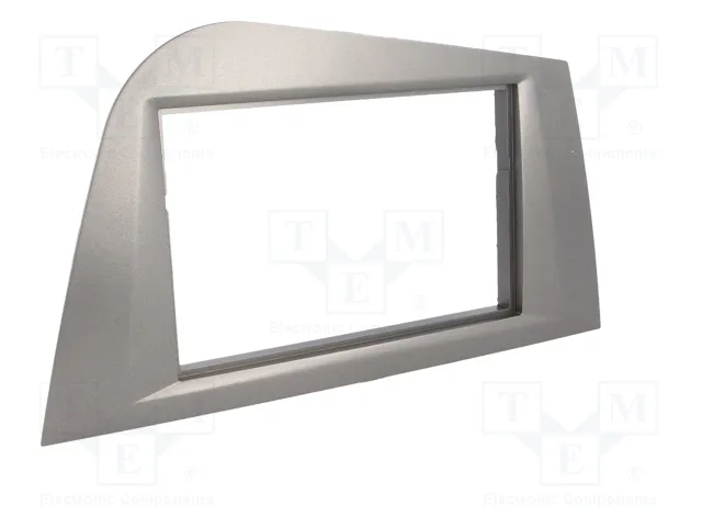 ACV Bastidor de montaje de radio para Seat Leon 2 DIN, antracita