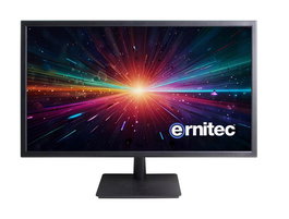 Ernitec Monitor Vigilancia 24" Full-HD PoE Operación Continua 24/7