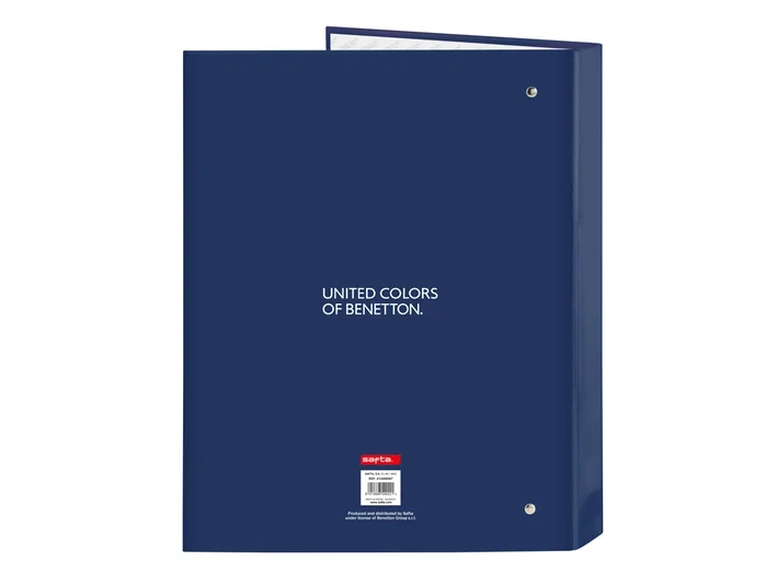 Safta Carpeta Benetton Cool 4 Anillas Mixtas Folio