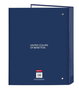 Carpeta de anillas Benetton Cool Azul marino A4 26.5 x 33 x 4 cm