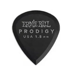 Ernieball Prodigy Negra Mini 1,5 Mm Púas de Guitarra - 6 Unidades