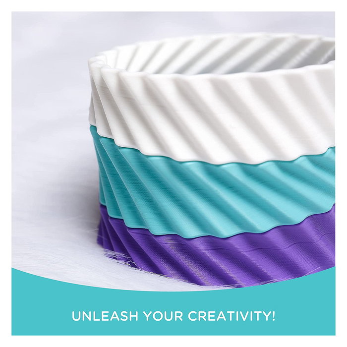 Polmask Filamento PLA 1,75mm Negro (Black) 5 kg - 3D Printer Filament