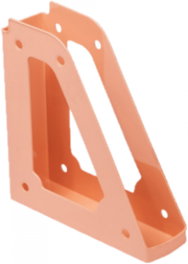 FAIBO Pack de 10 Revisteros de Plástico Naranja Pastel