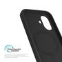 Vonmählen Soft Silicone Case para iPhone 16 Plus - Negro