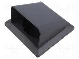 DOSPEL S.A. Pack de 10 Rejillas de Ventilación Grafito 140x140x116mm