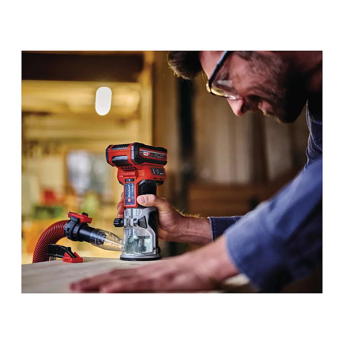Einhell TP-ET 18 Li BL Fresadora de cantos profesional 18V