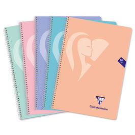 Bloc Clairefontaine Mimesys Fº 80H 4X4 90G Colores Pastel (Set de 5)