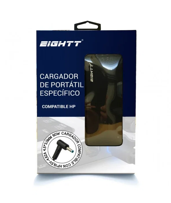 Eightt EHP90NP Cargador de 90W 19V para HP Eightt EHP90NP Cargador de 90W 19V para HP