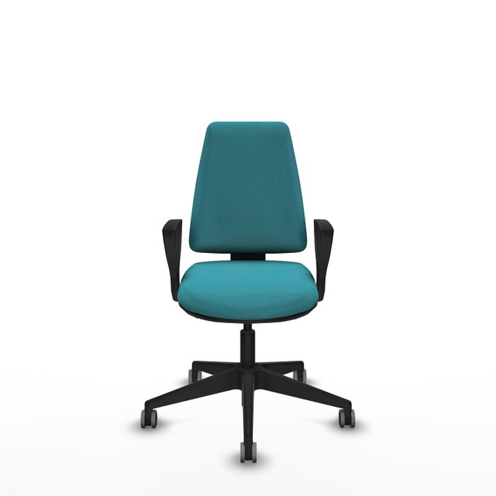 PIQUERAS Y CRESPO Silla de oficina Elche color Turquesa con mecanismo Asincro PIQUERAS Y CRESPO Silla de oficina Elche color Turquesa con mecanismo Asincro