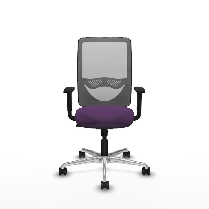 PIQUERAS Y CRESPO Silla de oficina Zulema con mecanismo Sincro, Morado y Gris PIQUERAS Y CRESPO Silla de oficina Zulema con mecanismo Sincro, Morado y Gris