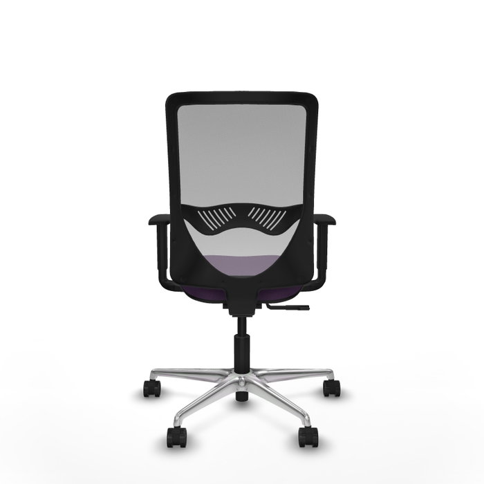 PIQUERAS Y CRESPO Silla de oficina Zulema con mecanismo Sincro, Morado y Gris PIQUERAS Y CRESPO Silla de oficina Zulema con mecanismo Sincro, Morado y Gris