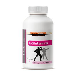 Sotya L-Glutamina 600 mg, 120 Cápsulas para Recuperación Muscular
