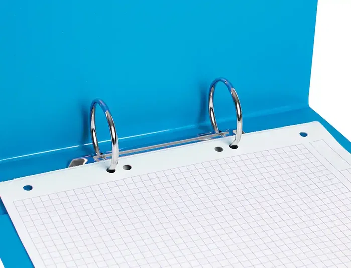 Liderpapel Carpeta A5 de 2 anillas redondas 40 mm Azul Liderpapel Carpeta A5 de 2 anillas redondas 40 mm Azul