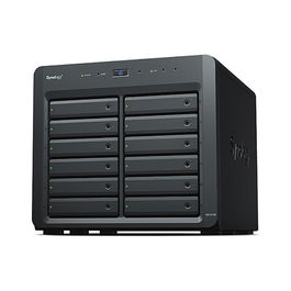 Synology DX1215II Unidad de Expansión NAS (12 Bahías) SATA, Serial ATA II, Serial ATA III, Negro