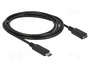 DeLOCK 85534 Cable de extensión USB Type-C™ 1,5 m 10 Gbps