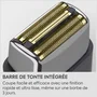 Babyliss Afeitadora eléctrica FS991DE Super-X Metal – Doble lámina de titanio – Resistente al agua – 2 horas autonomía