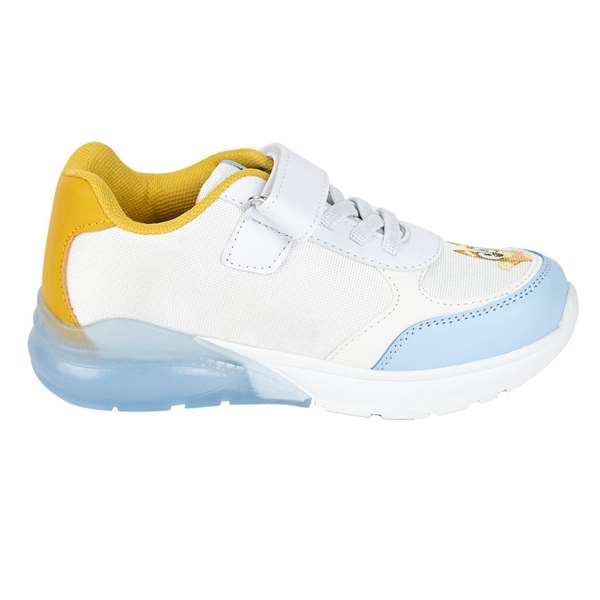 Cerdá T029 Zapatilla Deportiva Infantil con Luces, Suela TPR y Diseño Bluey, Color Blanco, Talla 29