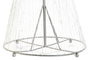 DKD Home Decor Decoración Luminosa LED Árbol Plateado 200L