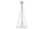 DKD Home Decor Decoración Luminosa LED Árbol Plateado 200L