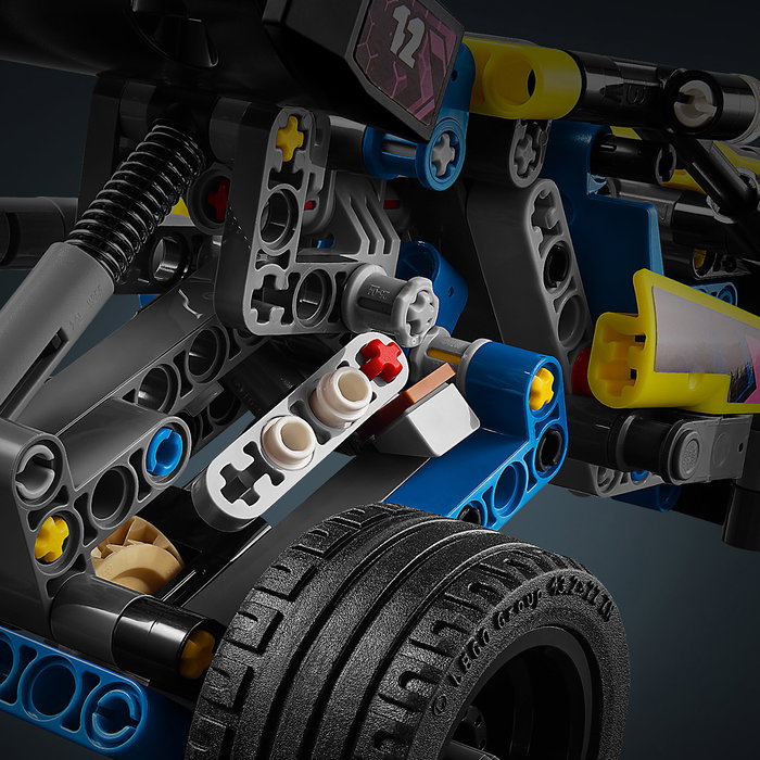 LEGO 42164 Technic Buggy de Carreras Todoterreno para Niños +8 Años, Juguete de Construcción con Suspensión y Motor de 4 Cilindros
