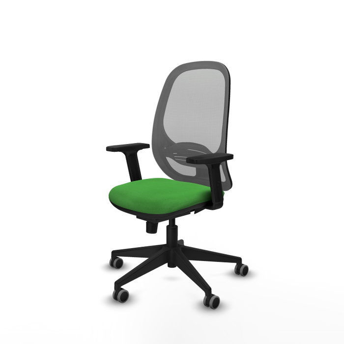 PIQUERAS Y CRESPO Silla de oficina Cilanco con mecanismo Sincro, Verde y Gris PIQUERAS Y CRESPO Silla de oficina Cilanco con mecanismo Sincro, Verde y Gris
