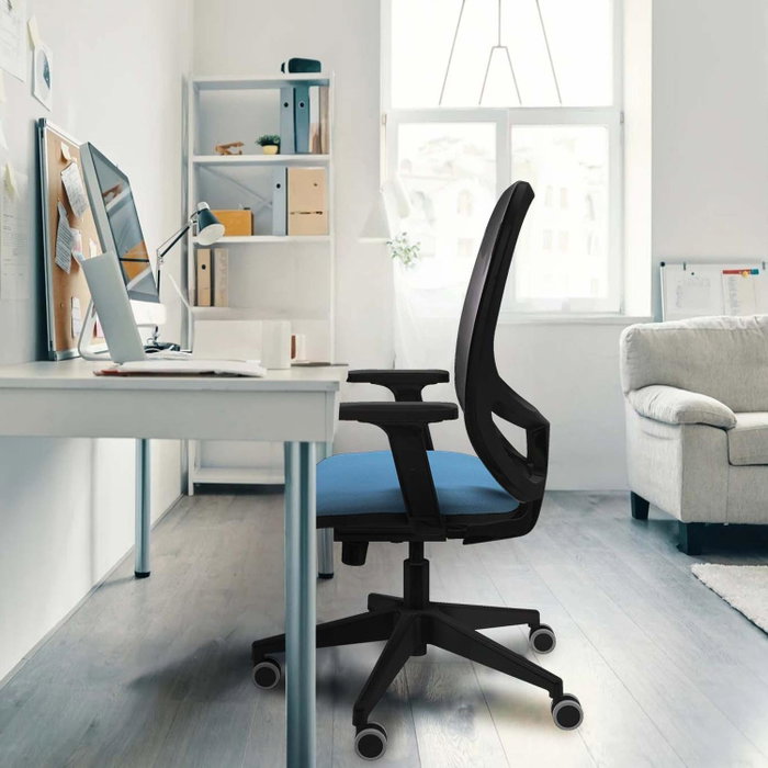 PIQUERAS Y CRESPO Silla de oficina Cilanco con mecanismo Sincro, Verde y Gris PIQUERAS Y CRESPO Silla de oficina Cilanco con mecanismo Sincro, Verde y Gris