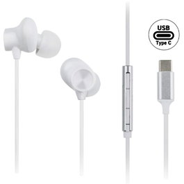 PANASONIC Auriculares In-Ear con Conector USB Tipo C para Smartphone, PC y Tableta