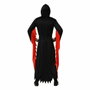 Disfraz de Asesino para Adulto Hombre, Talla XL - Con Máscara Blanca y Túnica Negra