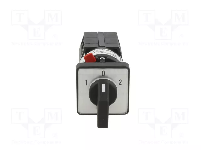 SCHNEIDER ELECTRIC Interruptor de leva 10A 1-0-2 gris y negro