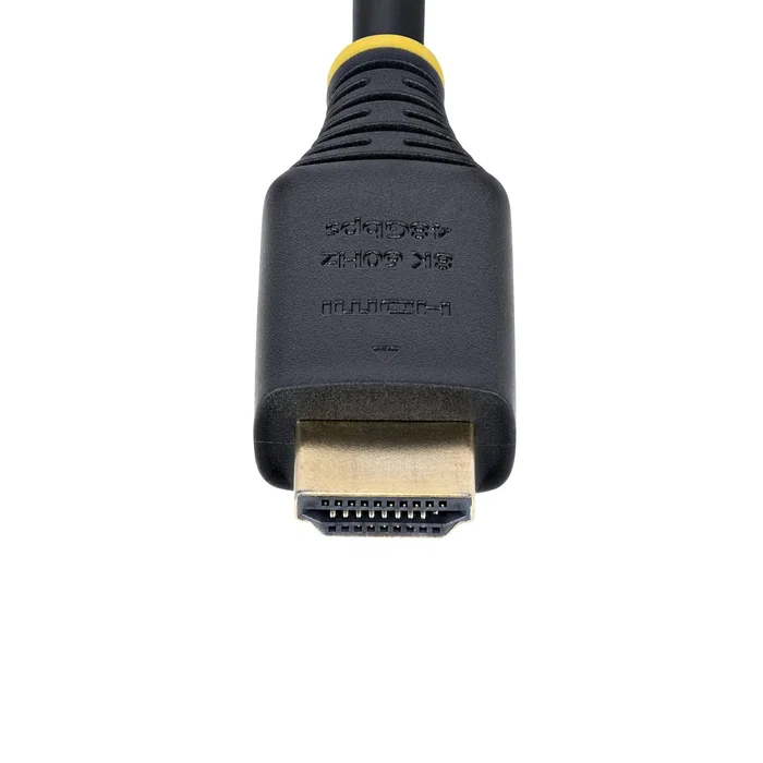 StarTech.com Cable HDMI 2.1 Ultra Alta Velocidad Certificado HDMI21-CBL-8K60-50CM - 8K 60Hz 4K 120Hz 48Gbps 0.5 m Negro, Compatible con HDR10+, Dolby Vision, eARC, HDCP 2.3