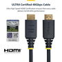 Cable HDMI Startech HDMI21-CBL-8K60-50CM Negro