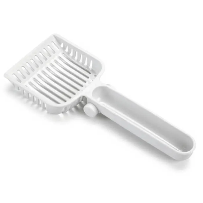 Curver Inodoro para Gatos con Sistema de Cajones, Filtro de Olores, Asa Transporte, Compartimento Accesorios y Fácil Limpieza - Moca