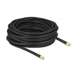 DeLOCK Cable de antena coaxial SMA macho a SMA macho LMR/CFD300 10 m