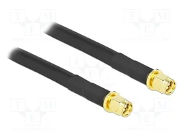 DeLOCK Cable coaxial de antena SMA macho a SMA macho LMR/CFD300 10 m