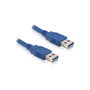 DeLOCK Cable USB 3.0-A Macho/Macho 3 m Azul