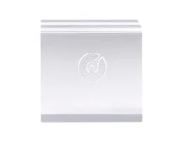 Belius Soporte transparente de metacrilato bloque 30x30x30 mm
