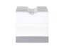 Belius Soporte transparente de metacrilato bloque 30x30x30 mm