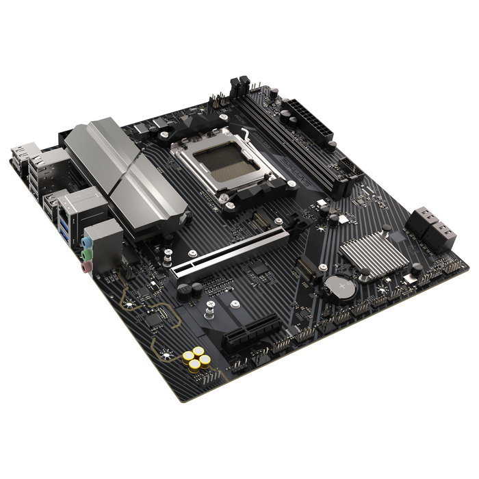 SAPPHIRE B650M-E Placa Base micro ATX Zócalo AM5 AMD B650 DDR5 HDMI DisplayPort SAPPHIRE B650M-E Placa Base micro ATX Zócalo AM5 AMD B650 DDR5 HDMI DisplayPort
