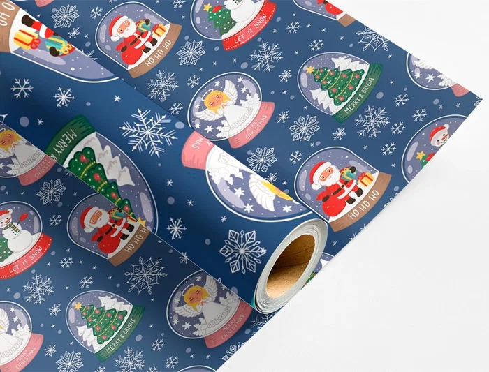 Liderpapel C-2025 - Papel de Regalo Navidad, Rollo 70 cm x 2 m, 60 g/m², Diseños Surtidos Liderpapel C-2025 - Papel de Regalo Navidad, Rollo 70 cm x 2 m, 60 g/m², Diseños Surtidos