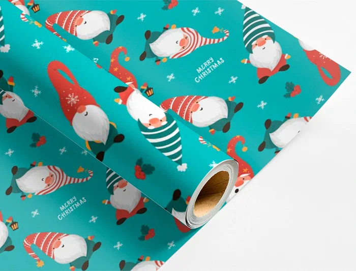 Liderpapel C-2025 - Papel de Regalo Navidad, Rollo 70 cm x 2 m, 60 g/m², Diseños Surtidos Liderpapel C-2025 - Papel de Regalo Navidad, Rollo 70 cm x 2 m, 60 g/m², Diseños Surtidos
