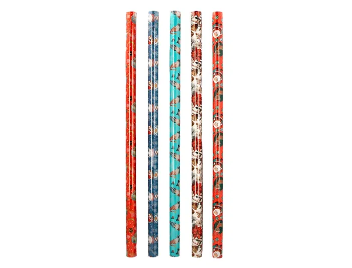 Liderpapel C-2025 - Papel de Regalo Navidad, Rollo 70 cm x 2 m, 60 g/m², Diseños Surtidos Liderpapel C-2025 - Papel de Regalo Navidad, Rollo 70 cm x 2 m, 60 g/m², Diseños Surtidos