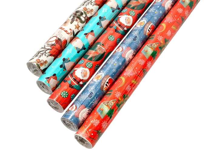 Liderpapel C-2025 - Papel de Regalo Navidad, Rollo 70 cm x 2 m, 60 g/m², Diseños Surtidos Liderpapel C-2025 - Papel de Regalo Navidad, Rollo 70 cm x 2 m, 60 g/m², Diseños Surtidos