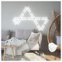 Nanoleaf Lines Starter Kit 15 Líneas LED Inteligentes con 15 Paneles SMD para Alexa y Google Home, Moderna Iluminación Decorativa para Pared
