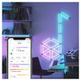 Nanoleaf Lines Starter Kit 15 Líneas LED Inteligentes con 15 Paneles SMD para Alexa y Google Home, Moderna Iluminación Decorativa para Pared