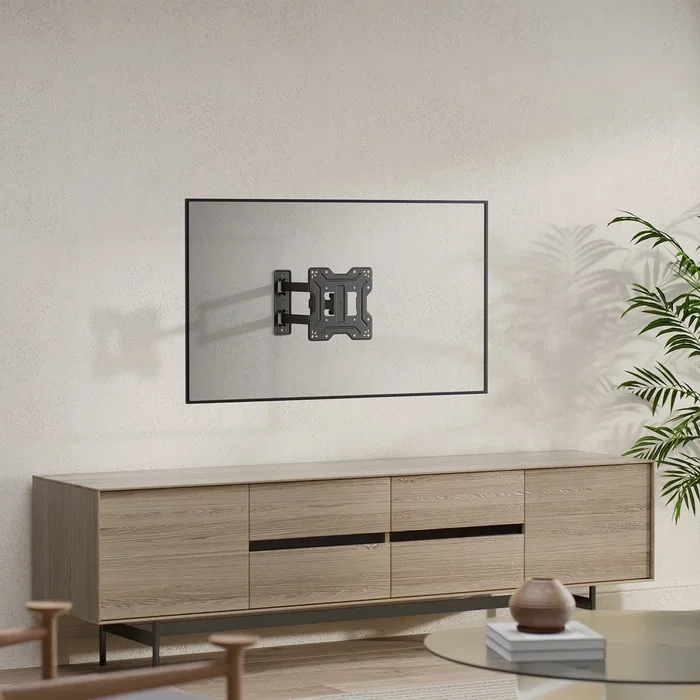 AISENS Soporte de Pared Giratorio e Inclinable WT43TSE-413 para TV/Monitor 23-43 pulgadas