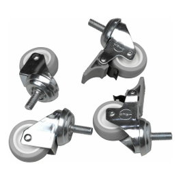 EQUIP EZW-1 Ruedas giratorias para armarios de servidores 60mm plata
