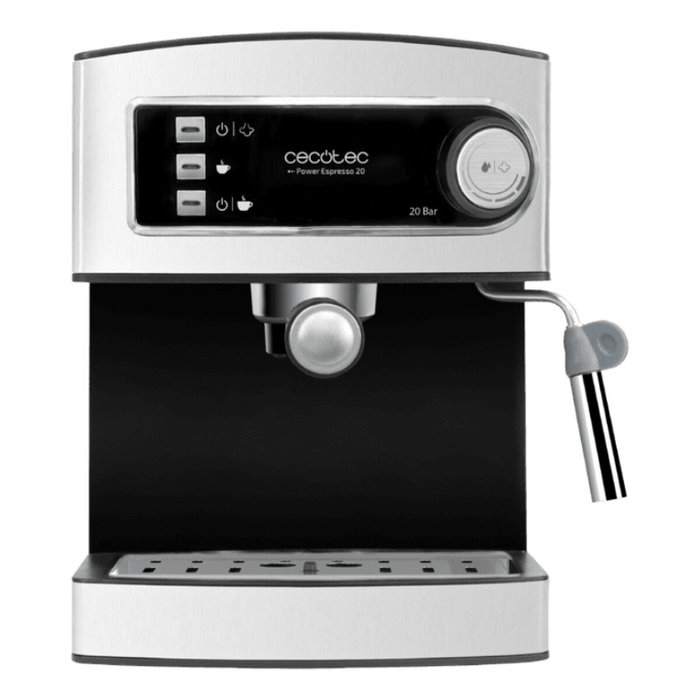 Cecotec Cafetera Express de Brazo Power Espresso 1350W 15bar 1,5L negro depósito extraíble Cecotec Cafetera Express de Brazo Power Espresso 1350W 15bar 1,5L negro depósito extraíble
