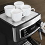 Cecotec Cafetera Express de Brazo Power Espresso 1350W 15bar 1,5L negro depósito extraíble