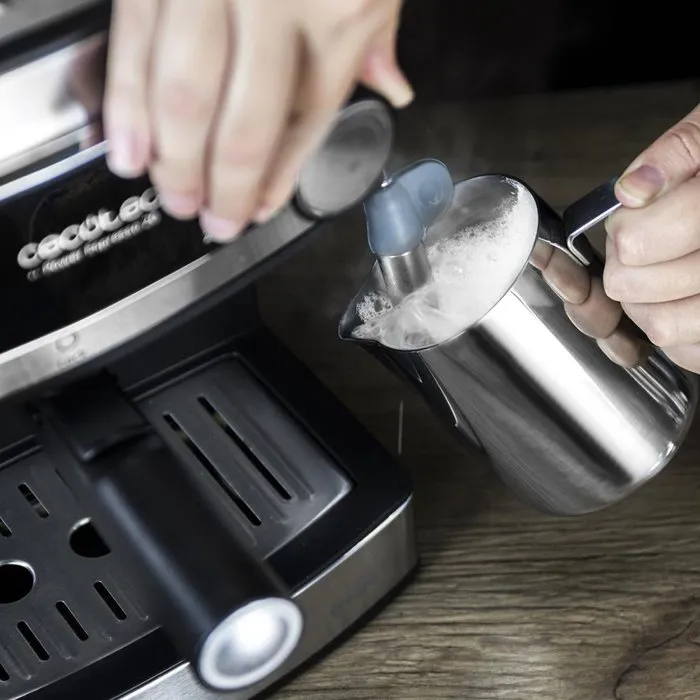 Cecotec Power Espresso 850 W 20 bares 1,5 L Cafetera Acero inoxidable Negro
