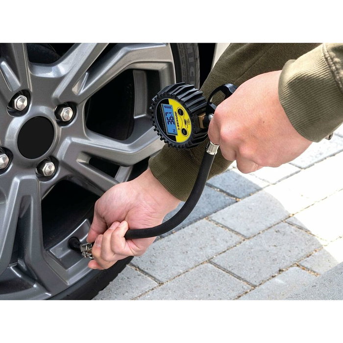 Dunlop Manómetro digital con pantalla LED